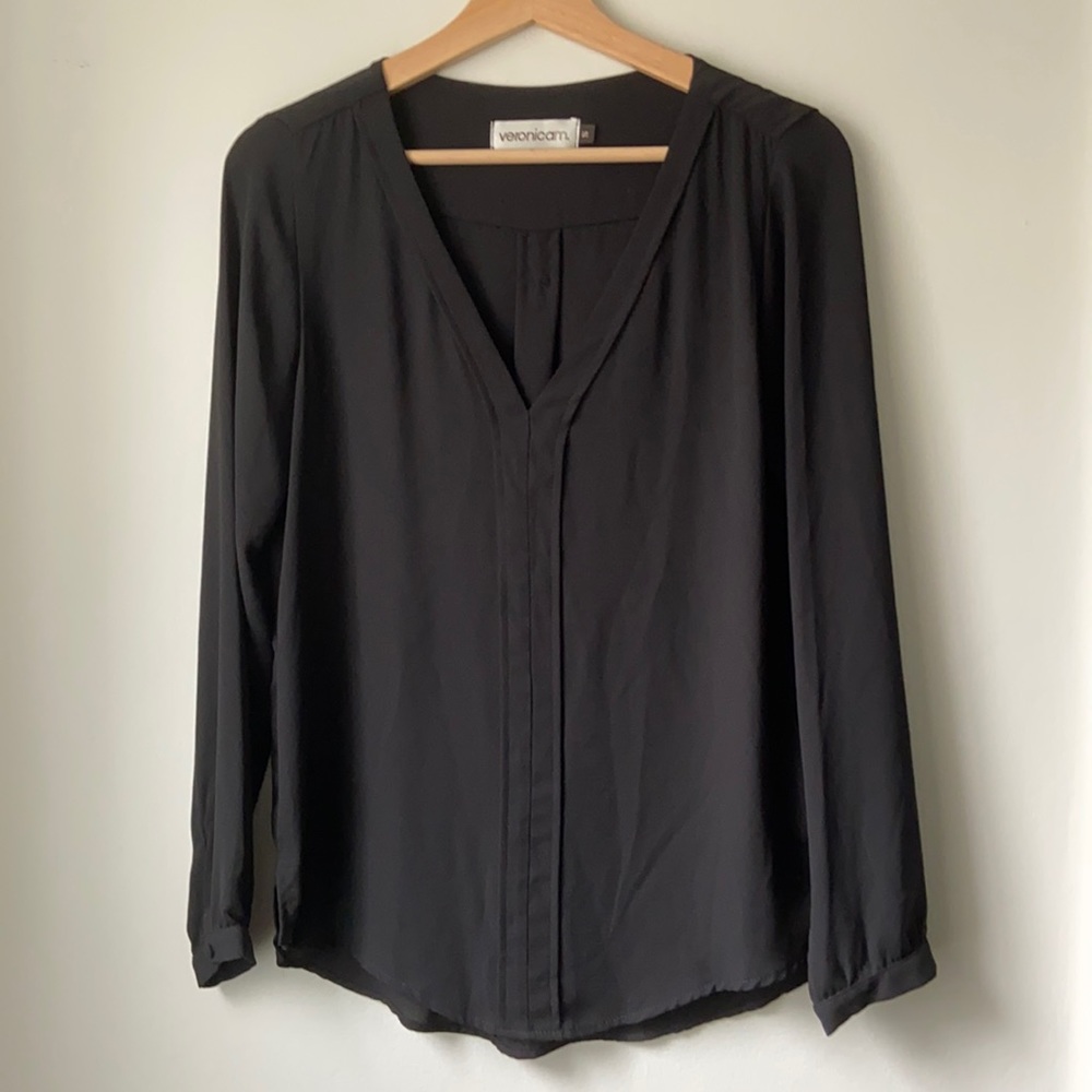Veronica M black blouse